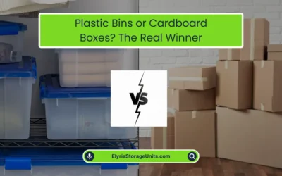 Our Blog: Simplify Your Storage Needs 2 Plastic Bins or Cardboard Boxes? The Real Winner (2025)